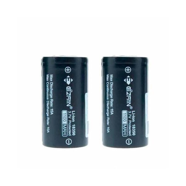 Pila 18350 1100mAh 10A/15A (2pcs) | Eizfan