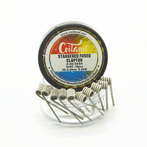 Prebuilt Coil Ni80 (10uds) 0.26ohm | Coiland