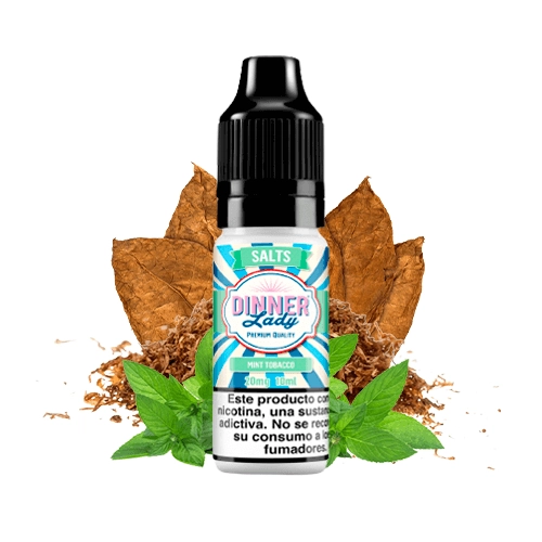 Mint Tobacco | Dinner Lady Salts | 10ml