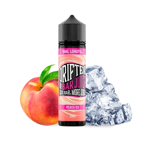juice-sauz-drifter-bar-peach-ice-16ml-longfill.tenerifevape.webp Peach Ice | 16ml Longfill | Drifter