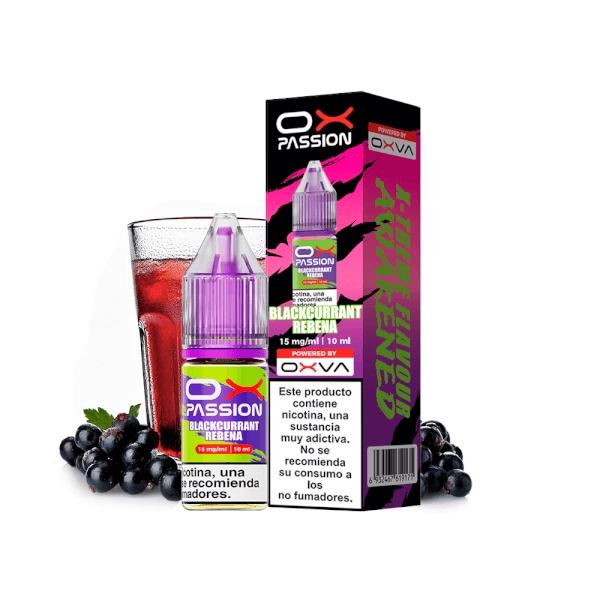 Blackcurrant Rebena | Ox Passion Salts 10ml
