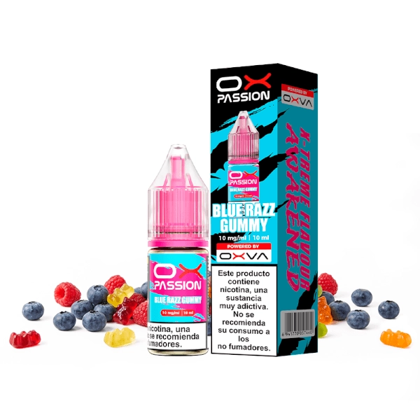 Blue Razz Gummy | Ox Passion Salts 10ml