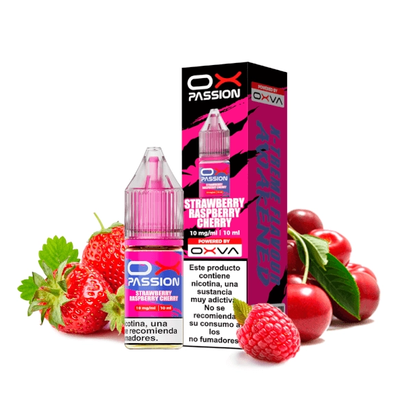 Strawberry Raspberry Cherry | Ox Passion Salts 10ml