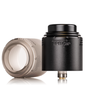 Temple RDA 25mm (Negro) | Vaperz Cloud